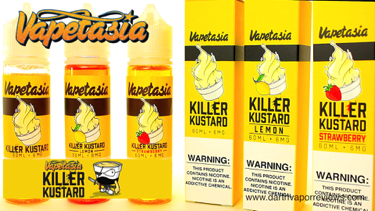 Vapetasia Killer Kustard E-Liquid Line Review